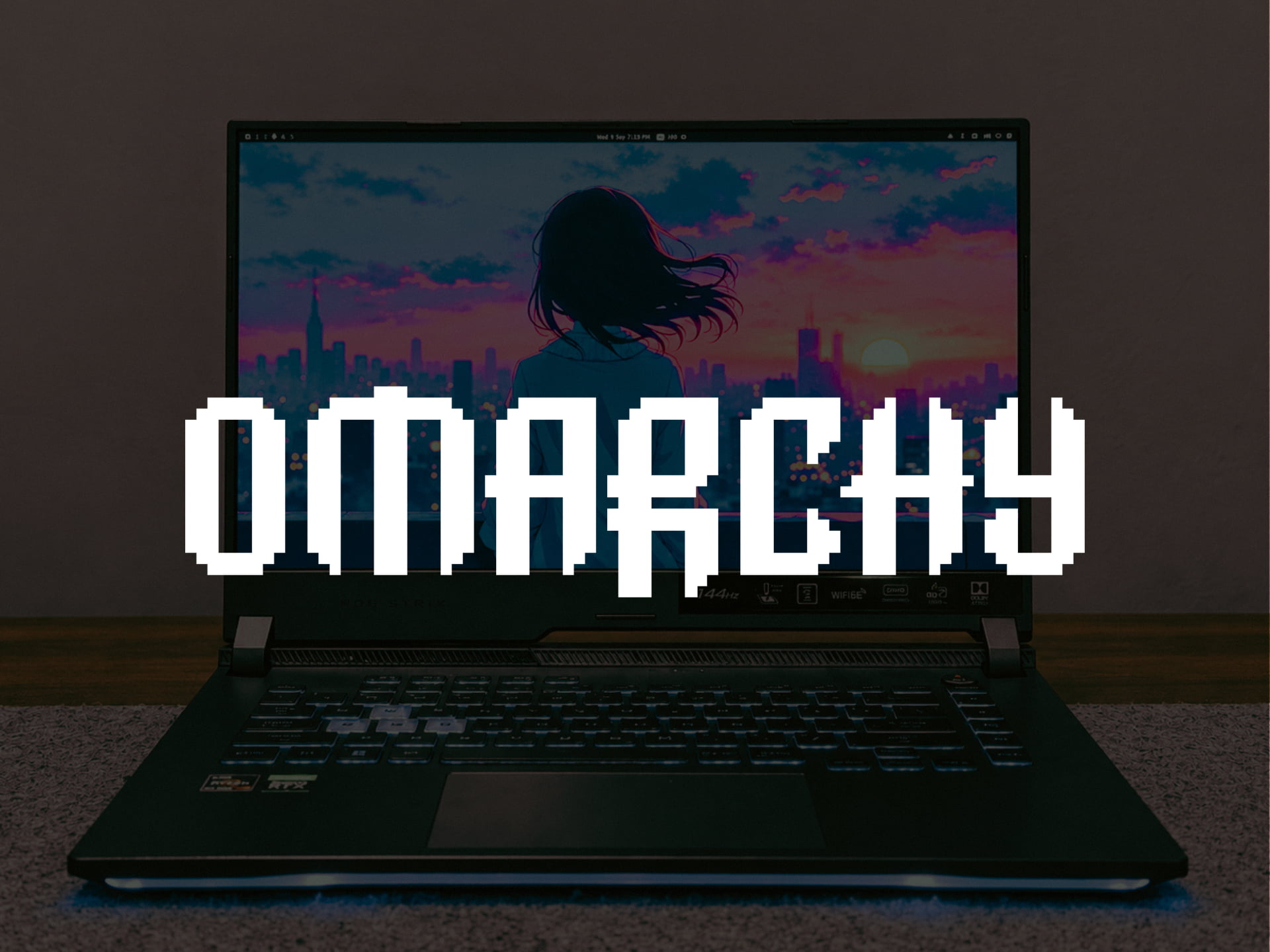 I dual booted omarchy on my rog strix g15 and it took 4 minutes